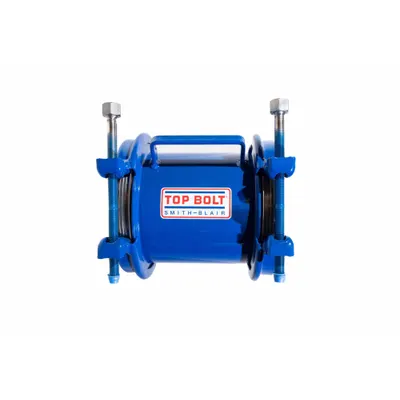 SMITH-BLAIR Bolted Coupling: Epoxy Coated Carbon Steel, For Vibration - Slide-On Carbon Steel Couplings