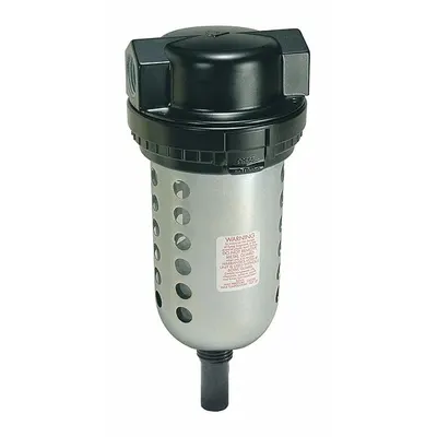 WILKERSON Compressed Air Filter: 5 micron, 1 in NPT, 323 cfm - Particulate Filters for Dirt & Water Removal