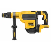 DEWALT Cordless Rotary Hammer: L-Shape, 60V DC, SDS-Max, 1 3/4 in max, (1) Bare Tool, 9.0 Ah (MPN DCH614B)