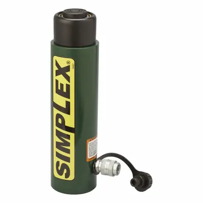 SIMPLEX Cylinder: Single Acting, 30 ton Nominal Capacity, 8 in Nominal Stroke Lg - General Purpose Rams