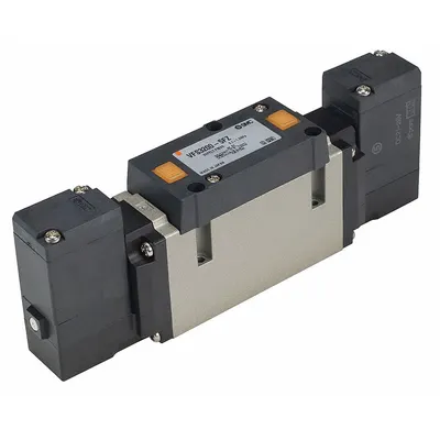 SMC Solenoid Air Control Valve: Five-Way / Two-Position, VFS5000, 24V DC, Non-Locking - SMC VFS Series Directional Control Valves