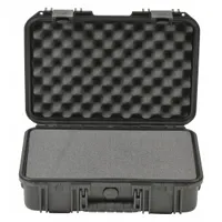 SKB Protective Case: 10 in x 16 in x 5 1/2 in Inside, Pick and Pluck, Black, Stationary, 5 lb Wt (MPN 3I-1610-5B-C)