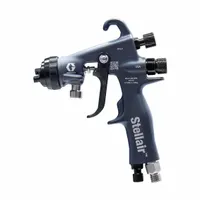 GRACO HVLP Spray Gun: HVLP, 12 in, 1/4 in Air Inlet Size, Enamels/Epoxies/Paints/Sealers, NPSM, 9.1 (MPN 2004169)