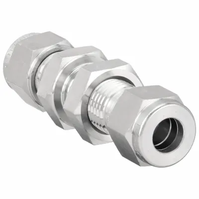 HAM-LET Double-Ferrule Stainless Steel Compression Union - Double-Ferrule Stainless Steel Fittings