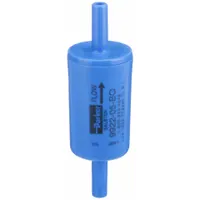 Compressed Air Filter: Polyvinylidene Fluoride, 1/4 in Tube, 0.01 micron, 99.99% Efficiency, 5.4 cfm (MPN 9922-05-BQ)