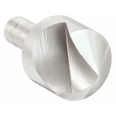 KEO 90° Single-Flute Countersink, 1/8 in Body Dia, 1/8 in Shank, Cobalt Steel - Fast-Cutting Single-Flute Countersinks