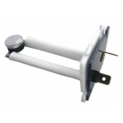 Supco Plenum Thermostat: Open on Rise, SPST, 140°F Closing, 160°F Opening, Auto Reset - Plenum Limit Controls