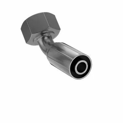 PARKER 10C43-20-10 Hydraulic Crimp Fitting - Parker Crimp Hydraulic Hose Fittings with Metric Connection