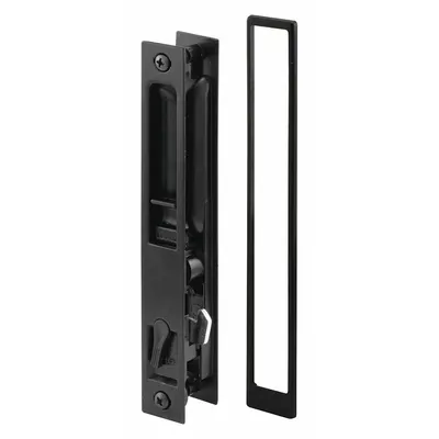 PRIME-LINE C 1101 Sliding Door Lock, Recessed Handle, 7 1/4 in Ht, 7/8 in Wd - Recessed Handles for Sliding Doors