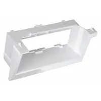Genuine replacement handle for Electrolux washing machine and dryer dispenser drawers. Allows opening of the detergent and additive compartment. Compatible with select Electrolux laundry appliances