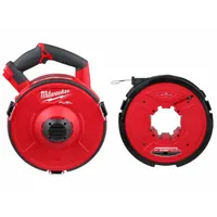 Fish Tape and Replacement Cartridge: ANGLER Series, M18, 120 ft Tape Lg, Steel, Bare Tool (MPN 2873-20, 48-44-5176)