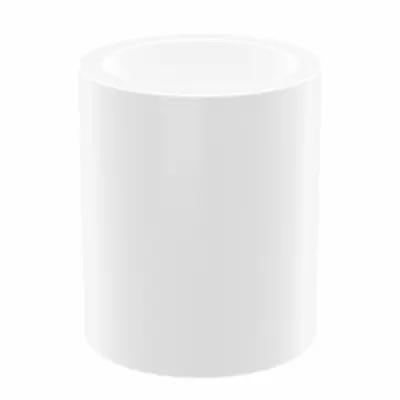 OILITE Sleeve Bearing: PTFE, 1 in Bore, 1 1/4 in OD, 1 1/2 in Overall Lg, White - Chemical- & Heat-Resistant Plastic Sleeve Bearings