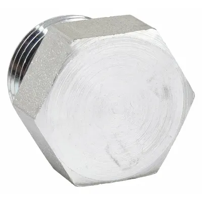 AEROQUIP Hydraulic Hose Plug: Carbon Steel, 1/2 in Fitting Size - Hydraulic Hose Plugs