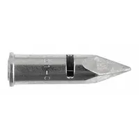 Screwdriver-style soldering tip with a 1.5 mm width, part of the UT-200Si Series. Compatible with the MASTER APPLIANCE UT-200Si handpiece. Used for precision soldering tasks in electronics assembly and repair