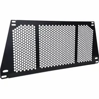 BUYERS PRODUCTS Truck Cab Protectors: 70 in Overall Wd, 27 in Overall Ht, Steel, Black (MPN 1501155)