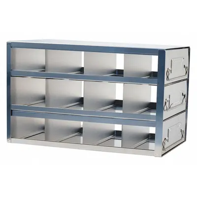ARGOS TECHNOLOGIES Freezer Rack: 22 in Overall Lg, 5 1/2 in Overall Wd, Stainless Steel - Cold Storage Racks