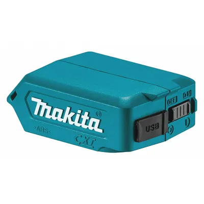 MAKITA Power Source: 12V DC, 1 Ports, 12V Max CXT Li-Ion Batteries - Cordless Tool USB Power Sources