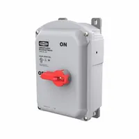 HUBBELL WIRING DEVICE-KELLEMS Disconnect Switch: Non-Fusible, 60 A, Three Phase, 600V AC (MPN HBLDS60)