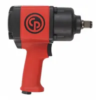 CHICAGO PNEUMATIC Air Impact Wrench: Compact, 3/4 in Drive, Pistol-Grip, Square, Std, Friction Ring (MPN CP7763)