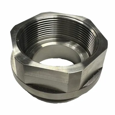 ACTION PUMP Bung Adapter, 316 Stainless Steel, 2 3/8 in and 2 in, M60SS - Bung Adapters