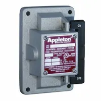 APPLETON ELECTRIC Switch Cover: Tumbler Switches (MPN EDKR22Q)