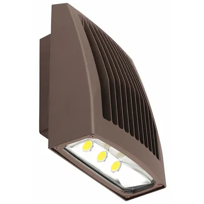 EXO Wall Pack: LED, 5,548 lm, 5000K, 50 W, 120 to 277V AC, Type III - LED Anti-Glare Compact Wall Packs