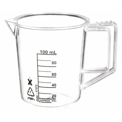 OEM Beaker: Low Form with Handle - Low Form Plastic Beakers With Handles