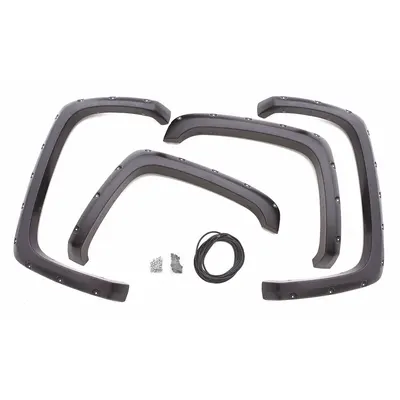 LUND Fender Flares: Fender Flares, Rivet, ABS, 2007 to 2014 Chevrolet Silverado 1500