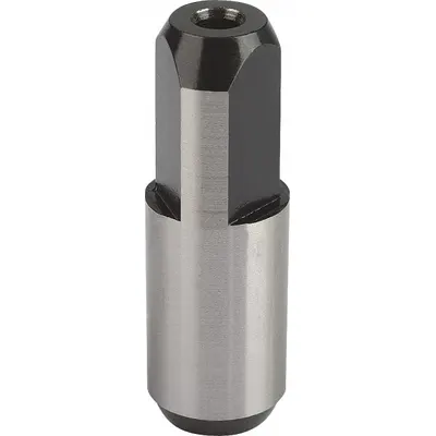 KIPP Diamond Locating Pin: Diamond, Tool Steel, 16 mm Shank Outside Dia - Extractable Diamond Locating Pins