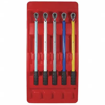 AMERICAN FORGE & FOUNDRY Micrometer Torque Wrench: 1/2 in Drive Size - Factory Preset Ratcheting Torque Wrenches
