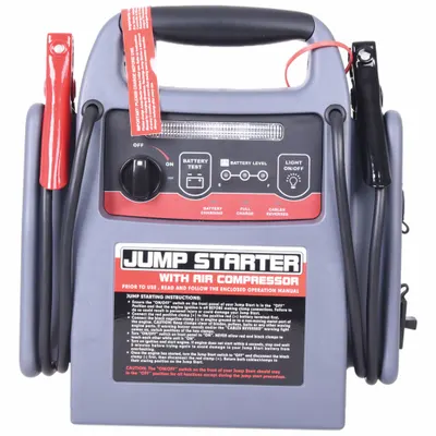 WESTWARD Battery Jump Starter: Charging, For 12 V DC Battery Volt, 0.55 A @ 12V - Handheld Power & Jump Starters