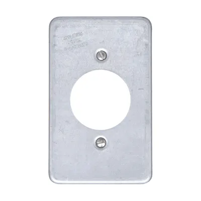 APPLETON ELECTRIC Weatherproof Cover: Steel, FD/FS, Round Receptacles, 1 Gangs - Aluminum & Zinc Weatherproof Electrical Box Covers
