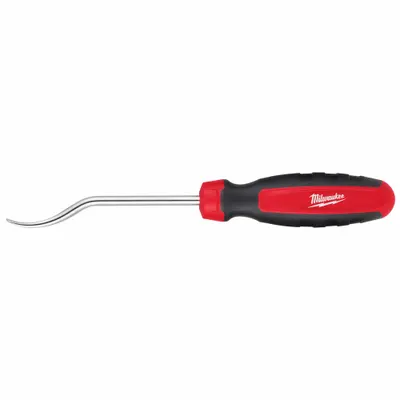 MILWAUKEE Hose Pick: Chrome Vanadium Steel, Angle - Single-End Picks
