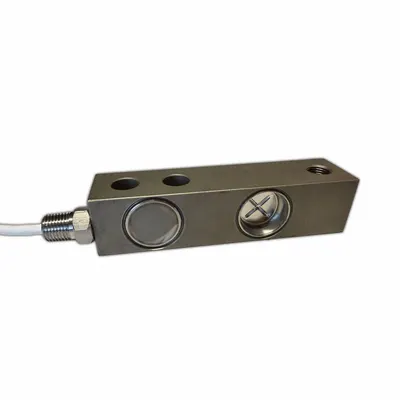 B-TEK Load Cell: 5,000 lbf Load Cell Capacity, Fine, 1/2"-20 Thread Size - Single Ended Shear Beam Load Cells