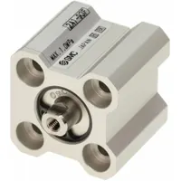 Compact Cylinder: 12 mm Bore Dia, 5 mm Stroke Lg, Non-Magnetic Piston, Through Hole Mount (MPN CQ2B12-5S)