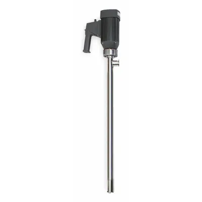 Dayton Electric Drum Pump: 110 V AC, Pump Only, 92 ft Max. Head, 1 1/10 hp HP - Sanitary Centrifugal Electric Drum Pumps