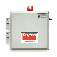 This single-phase pump control panel is rated for 120/208/240V AC and 15 to 20 A. It features a tether float switch for level sensing, a demand dose dosing schedule, and non-reversing operation. An audio alert output provides notification of alarm conditions. The NEMA 4X enclosure is suitable for indoor or outdoor use in pump control applications such as wastewater, dewatering, and transfer tasks requiring intermittent operation.