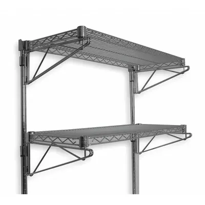 OEM APPROVED VENDOR Adjustable-Height Steel Wire Wall-Mount Shelving