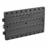 TOOLHANGER Tool Hanger Board: Black, 19 in Overall Wd, 11 1/2 in Overall Lg, Plastic (MPN 8209)