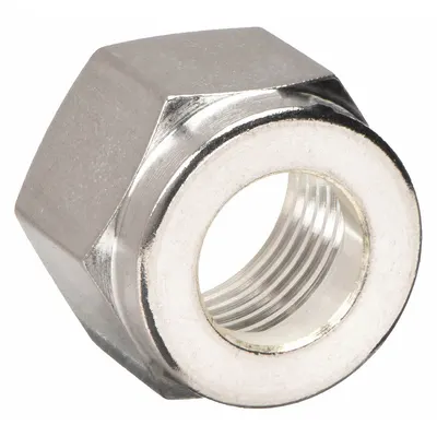 PARKER A-Lok(R) Double-Ferrule Stainless Steel Fitting Nut, 1/2 in OD, 8NU8-316 - Double-Ferrule Stainless Steel Fittings