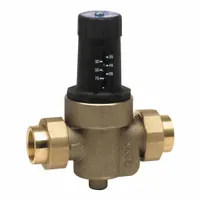 WATTS Water Pressure Reducing Valve: NPT x NPT, 1 in Pipe Size, Copper Silicon Alloy, NPT x NPT (MPN 1" LFN45BDU-EZ-M1)