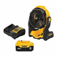 DEWALT Jobsite Fan: 20V MAX*, 11 in Blade Dia., Continuous Speed, Tool Only (MPN DCE512P1)