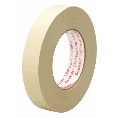 3M Painter's Tape: 2380, Tan, 2 13/16 in Roll Wd, 60 yd Overall Roll Lg - High-Performance Masking Tape