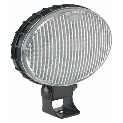 J.W. SPEAKER Vehicle Work Light: Oval, Trapezoid, LED, Pedestal, PE-12015792 Connector - Vehicle Diffusion Trapezoid Lights