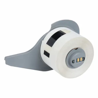 BRADY Continuous Label Stock: 1 1/2 in x 20 ft, Polyester, White (Matte) - Brady Thermal Transfer Continuous Label Rolls