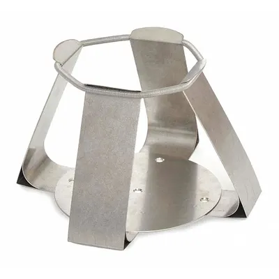 OHAUS Erlenmeyer Flask Clamp: Flask Clamp, Stainless Steel, Rubber Mat - Lab Shakers, Vortex Mixers, & Rockers Attachments