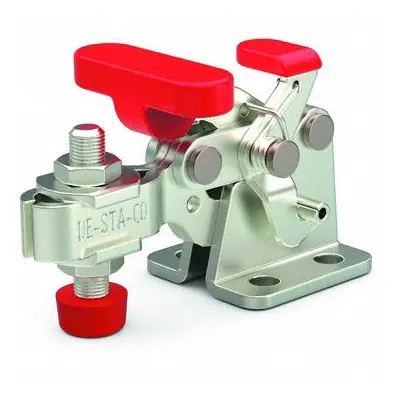 DE-STA-CO Toggle Clamp: Locking Horizontal Handle, Flange Base Mounting, 1.19 in Arm Lg - Standard Toggle Clamps