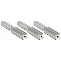APPROVED VENDOR Tap Kit: 3/8"-16 UNC, H3 / 2B, 4 Flute, High Speed Steel (MPN 5PXK7)