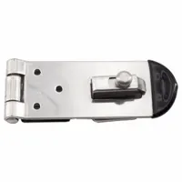 SUGATSUNE Hasp: Stainless Steel, 7/8 in Ht, 11/16 in Lg, 3 in Wd (MPN HP-AK75)