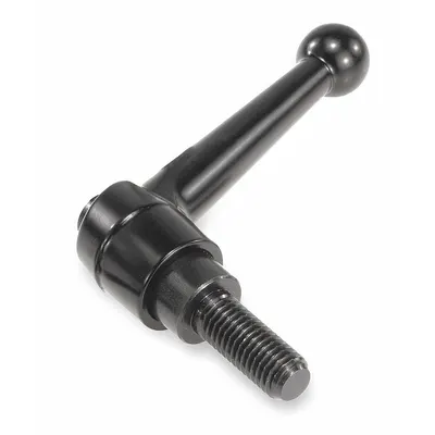 KIPP Ball-Style Adjustable Handle with Threaded Stud, M6, 64 mm Length - Ball-Style Adjustable Handles with Threaded Stud